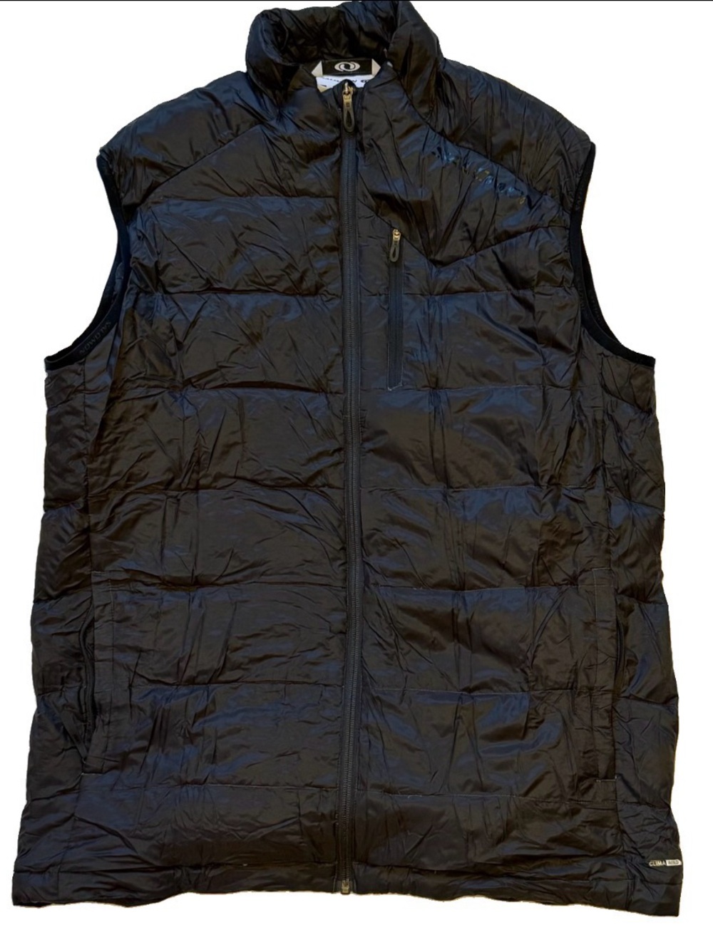Salomon Black Quilted Down Insulated Men's Vest